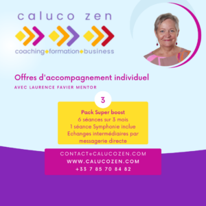 Pack Accompagnement 3 mois Super Boost ! avec Laurence Favier