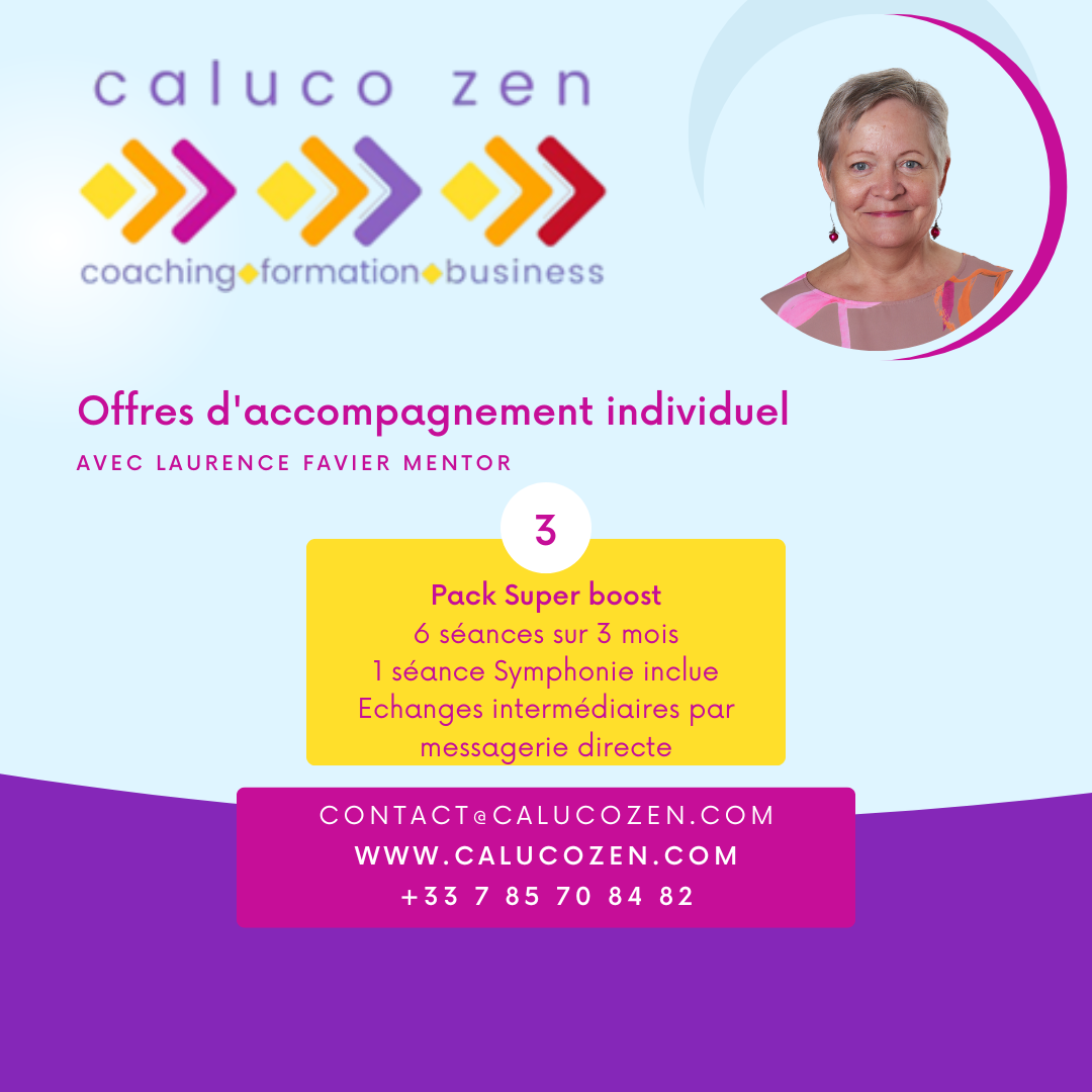 Pack Accompagnement 3 mois Super Boost ! avec Laurence Favier
