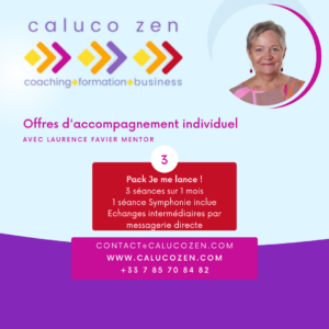 Pack Accompagnement Je me lance ! sur 1 mois avec Laurence Favier